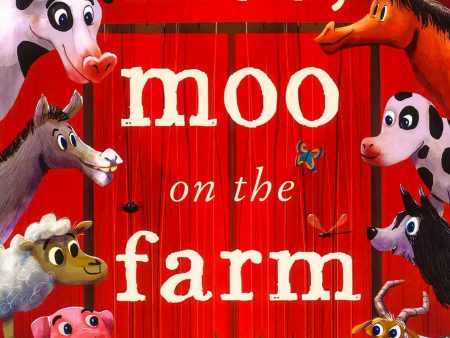 Lift-And- Learn Peek-Through Book: Moo, Moo, Moo On Farm Online Hot Sale