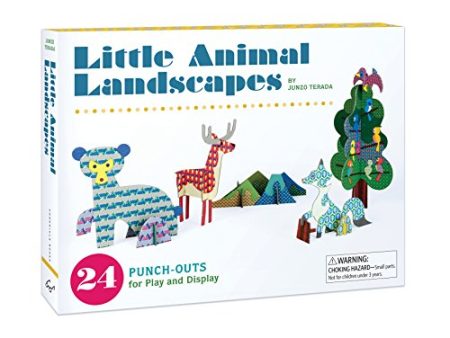 Little Animal Landscapes - 24 Punch-Outs For Play & Display Cheap